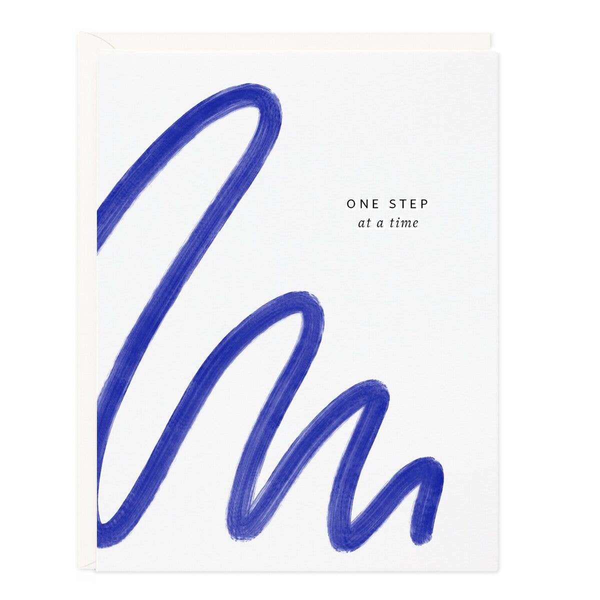 One Step At A Time Card