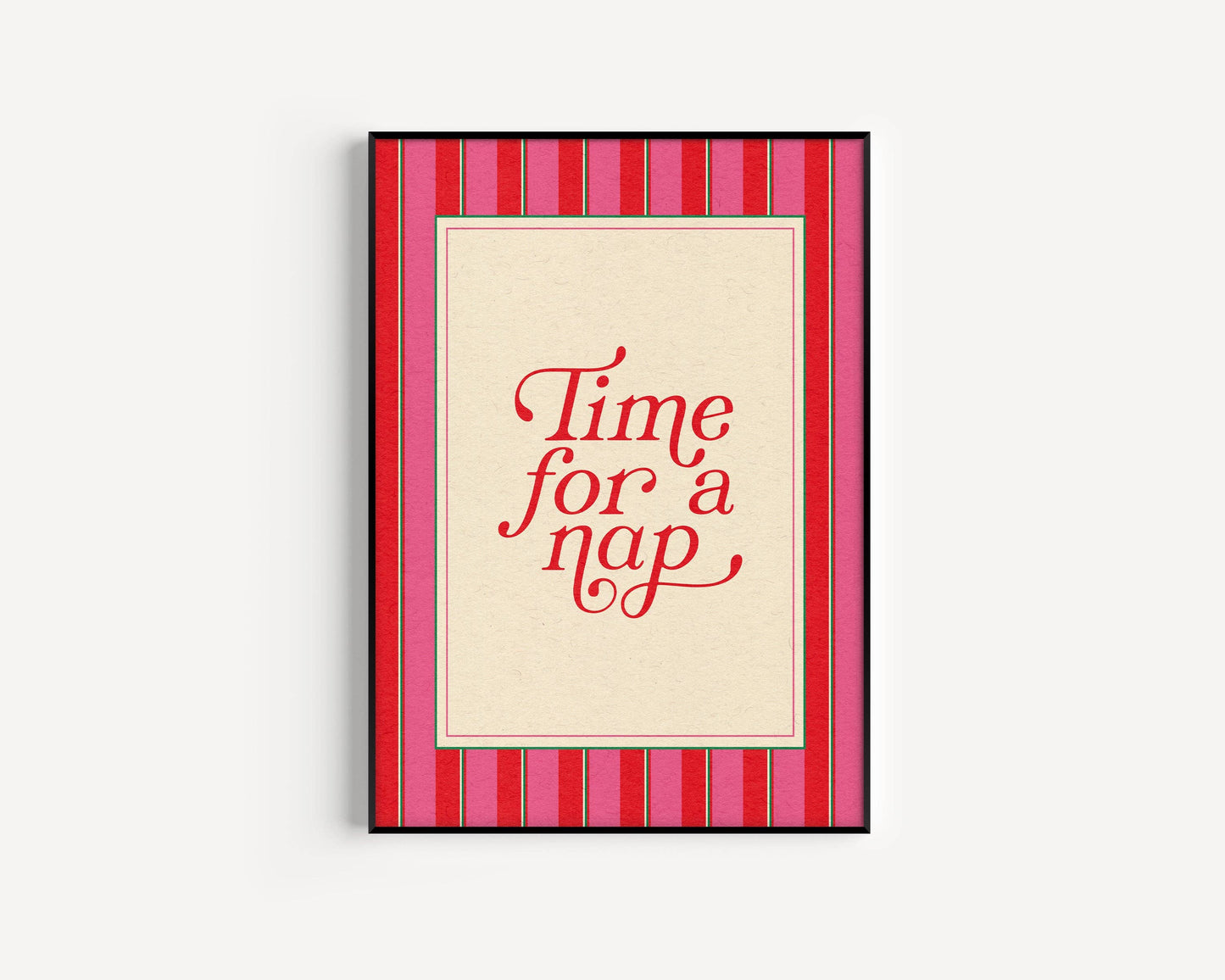 Time For A Nap Print